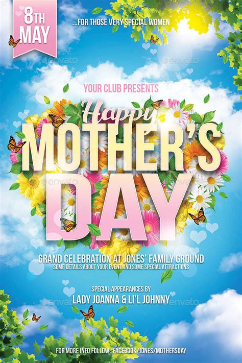 Mothers Day Flyer Template