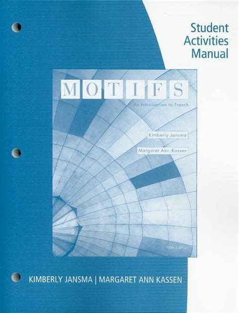 Motifs student activities manual Ebook Reader