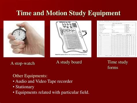 Motion Time Study Epub