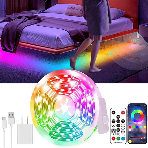 Motion-activated LED lights: