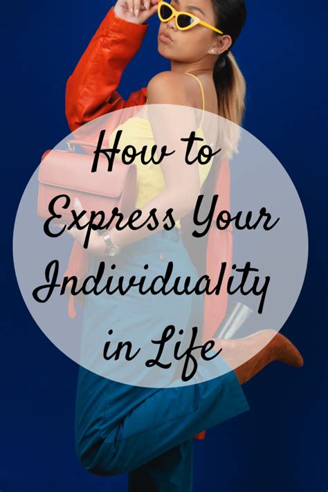 Motivations: Express Your Individuality