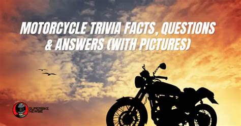 Motorcycle Trivia Questions And Answers Doc