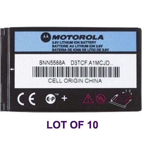 Motorola SNN5588 SNN5725 Original Battery Epub