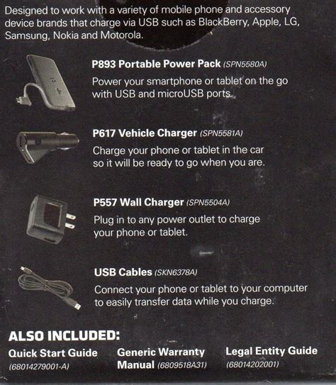 Motorola Universal Portable Non Retail Packaging Doc