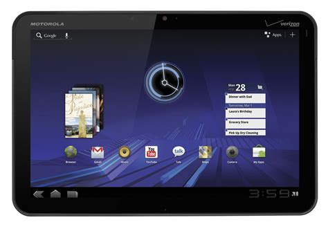 Motorola Xoom Screen Resolution Doc