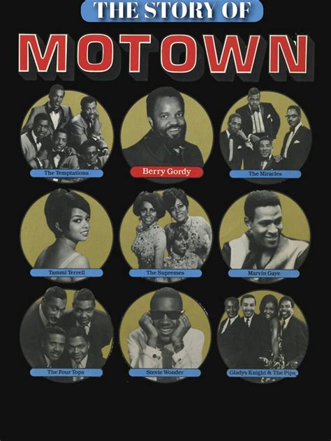 Motown Records T-Shirts: A Wearable Ode to Music History