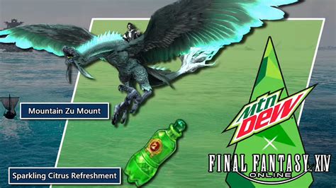 Mountain Dew FF14: A Gamer's Delight