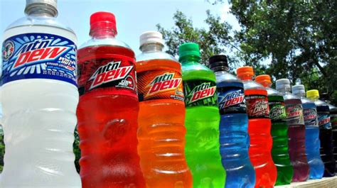 Mountain Dew flavors list