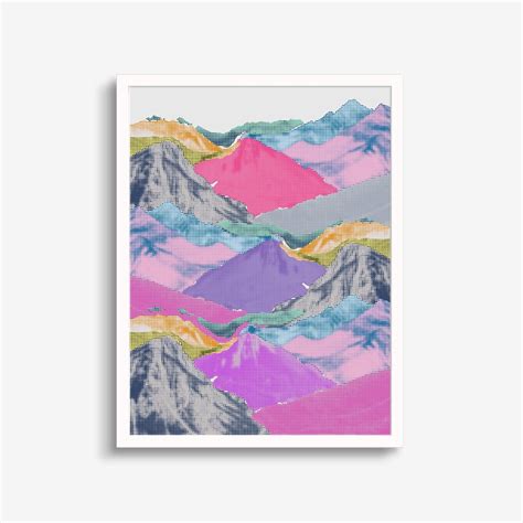 Mountain-Inspired Graphics and Prints