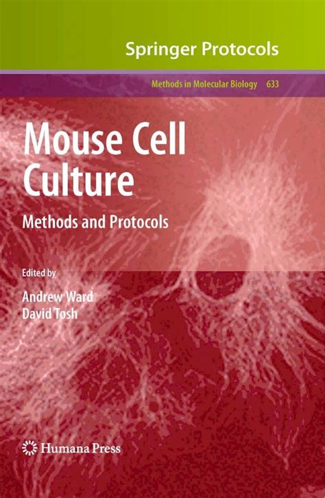 Mouse Cell Culture Methods and Protocols Kindle Editon