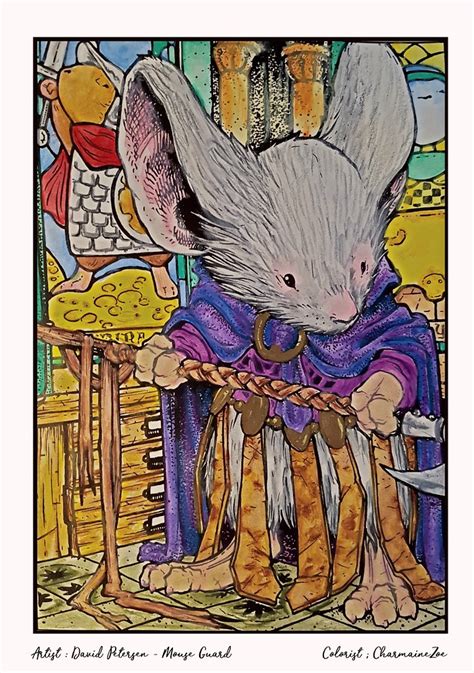 Mouse Guard Coloring Book Reader