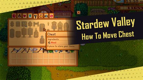 Move Chests with Items in Them Stardew: A Comprehensive Guide (10,000+ Characters)