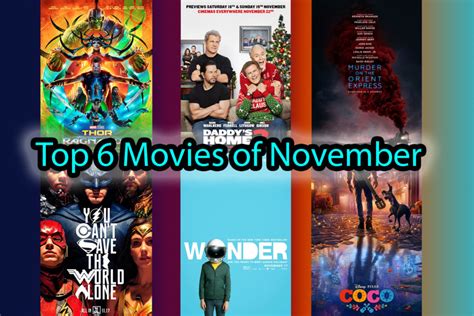 Movies Coming Out This November