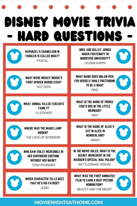 Movies Questions And Answers Doc