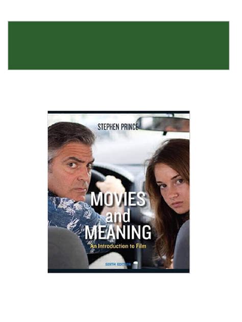 Movies and Meaning: An Introduction to Film, sixth Edition Ebook Kindle Editon