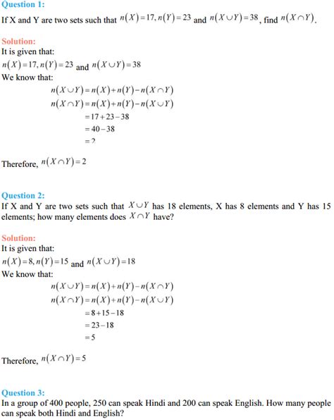 Mp Board Maths Guide Solution Class 11 Reader