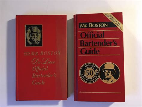 Mr. Boston Bartender's Guide Kindle Editon