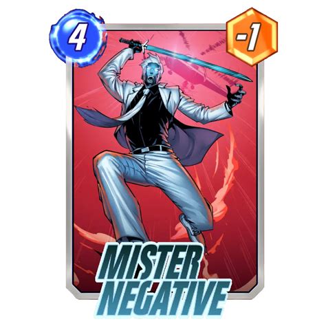 Mr. Negative Deck: A Guide to Mastering Marvel Snap's Dark Side