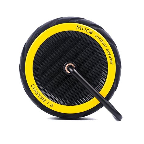 Mrice Tire Shaped Bluetooth Resistant Microphone Doc