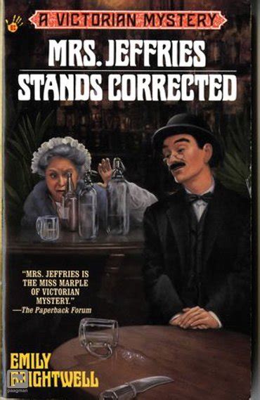 Mrs Jeffries Stands Corrected Victorian Mystery Kindle Editon