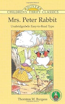 Mrs Peter Rabbit with Biographical Introduction Dover Children s Thrift Classics