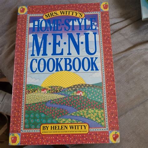 Mrs Witty s Home-Style Menu Cookbook PDF