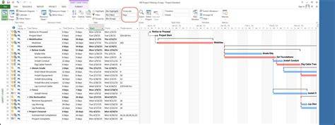 Ms Project Print Only Gantt Chart