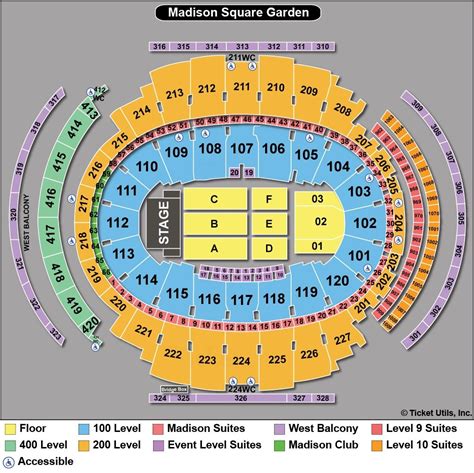 Msg Seating Chart View