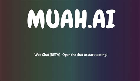 Muah AI Chatbot: Step into the Future of Love and Communication