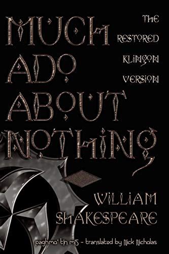 Much Ado About Nothing The Restored Klingon Text Reader