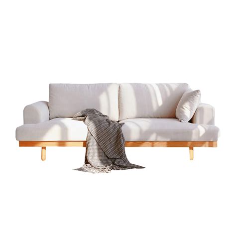 Muji 3-Seater Sofa Bed (fabric)