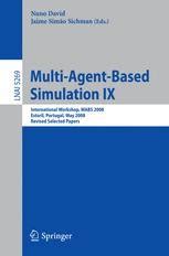 Multi-Agent-Based Simulation IX International Workshop Epub