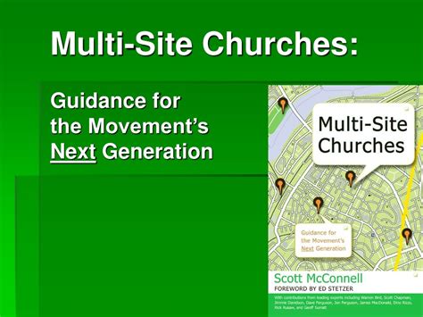 Multi-Site Churches Guidance for the Movement s Next Generation Epub