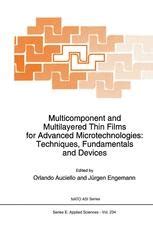 Multicomponent and Multilayered Thin Films for Advanced Microtechnologies Techniques, Fundamentals PDF