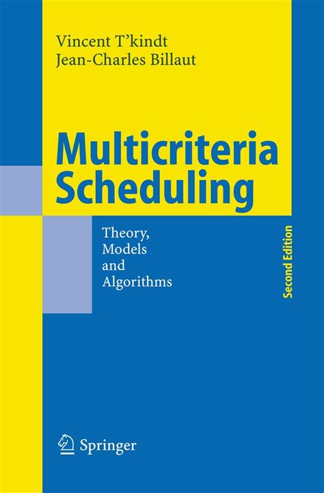 Multicriteria Scheduling Theory, Models and Algorithms 2nd Edition PDF