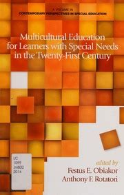 Multicultural Education for Learners with Special Needs in the Twenty-First Century Epub