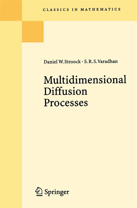 Multidimensional Diffusion Processes PDF