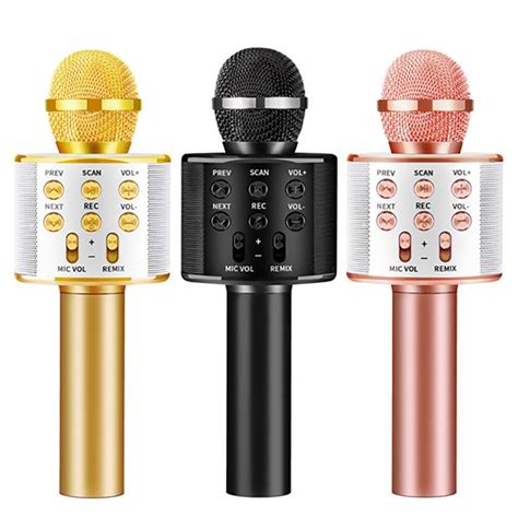 Multifunctional Bluetooth Wireless Microphone Rechargeable Doc