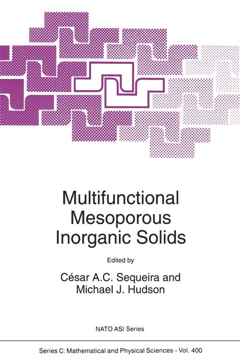 Multifunctional Mesoporous Inorganic Solids 1st Edition Kindle Editon