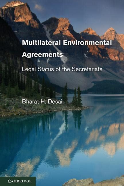 Multilateral Environmental Agreements Legal Status of the Secretariats Kindle Editon