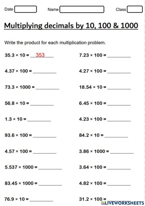 Multiply by 10,000: