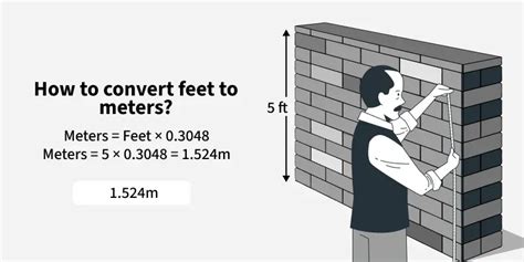 Multiply feet by 0.3048: