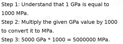 Multiply the MPa value by the conversion factor: