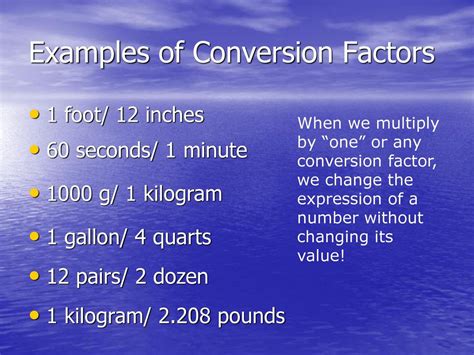 Multiply the inch-pound value by the conversion factor: