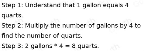 Multiply the number of gallons by 0.133681.