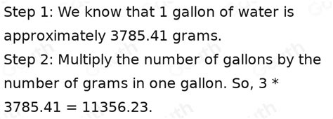 Multiply the number of gallons by 16: