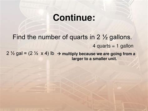 Multiply the number of quarts by 946.352946: