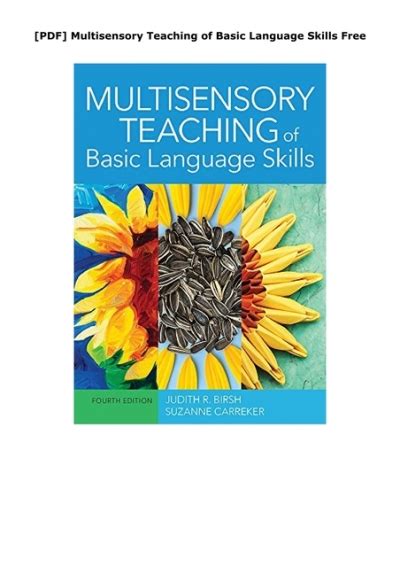 Multisensory Teaching of Basic Language Skills Reader