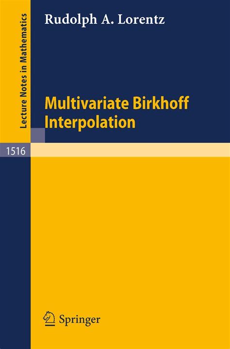 Multivariate Birkhoff Interpolation PDF