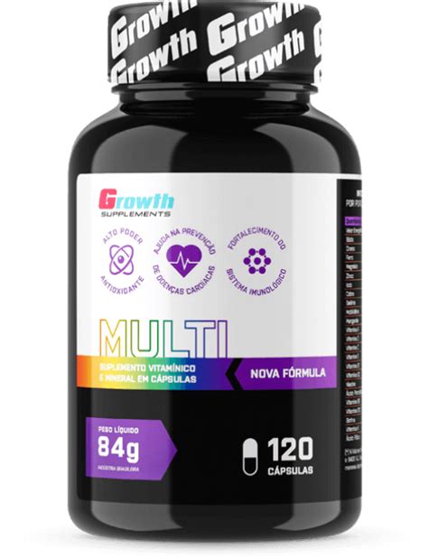 Multivitamínico Growth: O Boost Energético Que Sua Vida Precisa